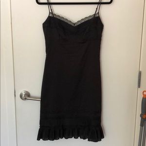 Black camisole dress